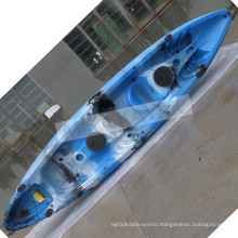 Family Fishing Sit on Top Kayak Plastic Polyethylene Ocean Boat (M06)